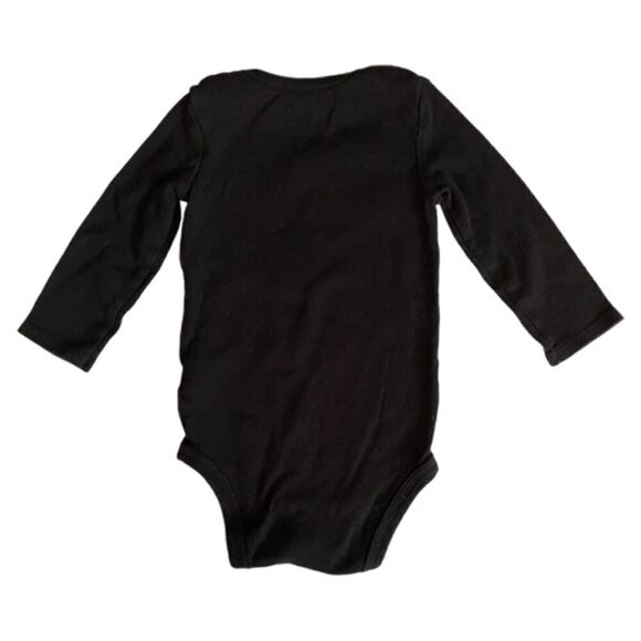 Carter's Just One You & Rabbit Skins One Piece Black and Gray Bundle Size 12M - Picture 3 of 5